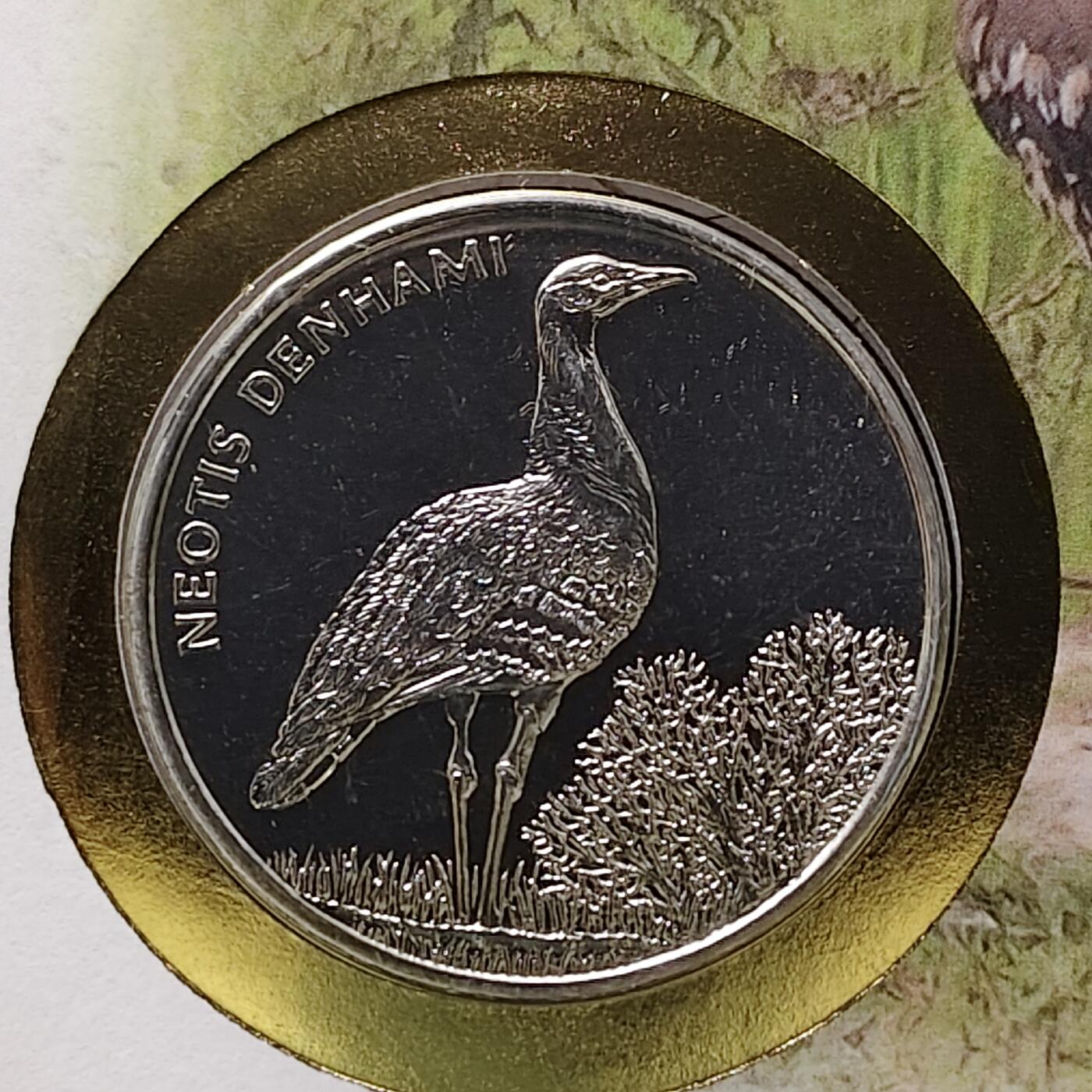 【全场包邮】纯粹捡漏拍482场（免费代拍第19场）-币封+套装+富兰克林（注意佣金） 【邮章封】WWF世界自然基金会黑冠鸨纪念邮章封