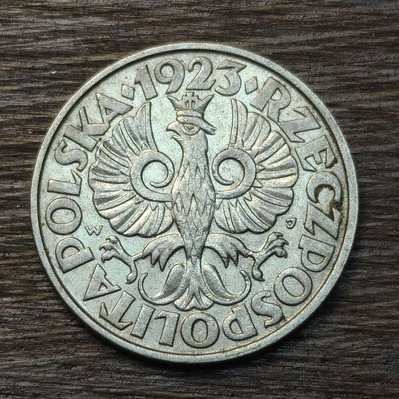 【铜匠收藏】★第134场★散币场，无佣金，30包邮。不满30元，支付5元运费。《接受代拍 代送NGC评级》 德占波兰 20格罗申 1923年 镍币