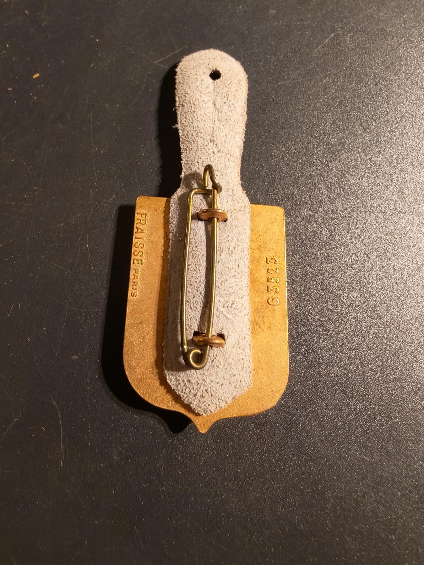 老王徽章第167期 法国通信兵第1团训练中心证章