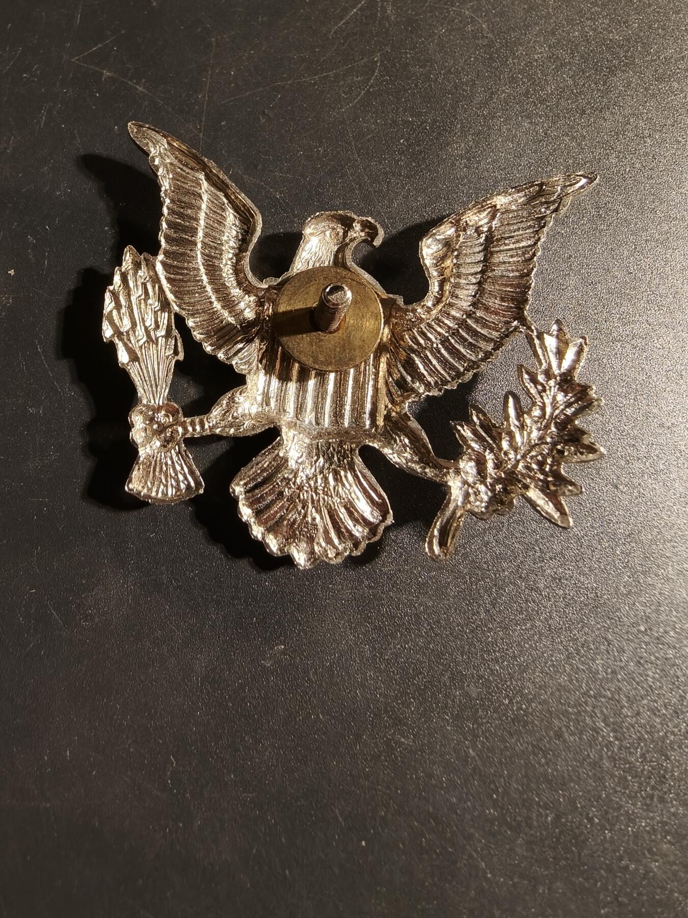 老王徽章第167期 美国空军大檐帽帽徽