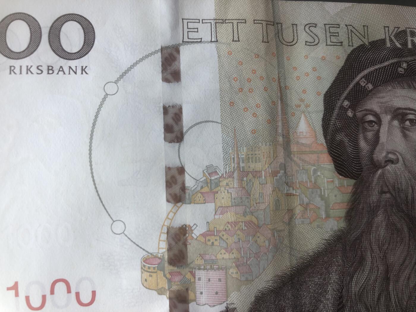 67 EPQ 1979年 新加坡鸟版20元，各版本稀有瑞典1000克朗，持续更新ing 瑞典 2005年版本 1000瑞典克朗 XF品相