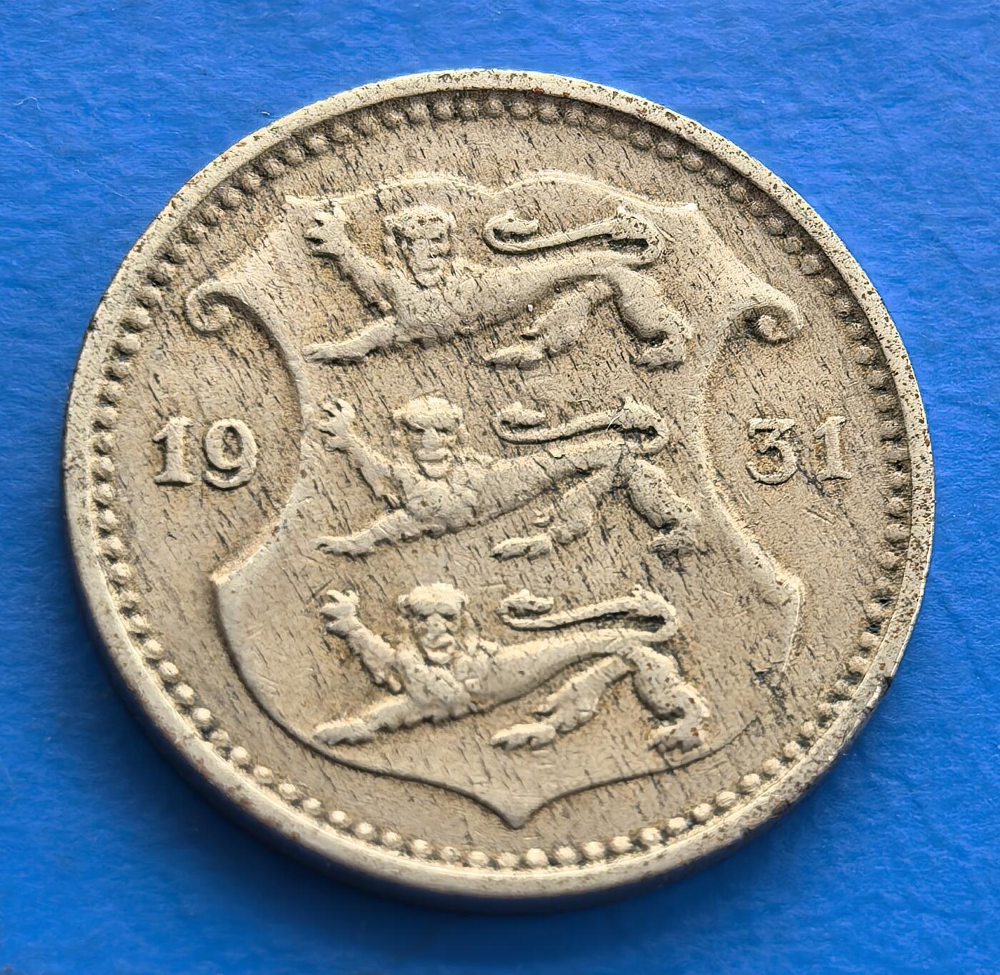 外国优质老铜币银币，周六九点倒数截拍，满百包邮，可寄存半年，喜欢朋友微信扫描二维码可直接参拍 少见爱沙尼亚1931年10分