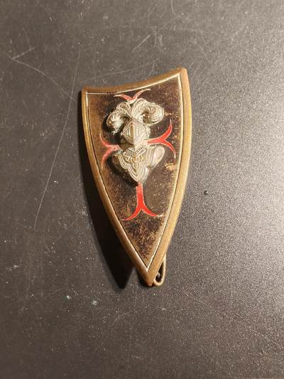 老王徽章第167期 - 法国装甲兵训练中心证章