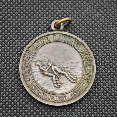 【淘币小摊】限时拍第八百一十六拍  纪念章场  满百包邮可预留两周  周一统一发货  -   英国社会救援奖章直径33mm