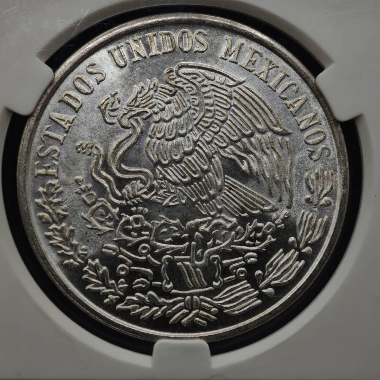 【淘币小摊】实时拍第八百一十五拍   银币套币场   满百包邮可预留二周 每周一统一发货   墨西哥1978年100比索银币 重27.77克720银 银价258