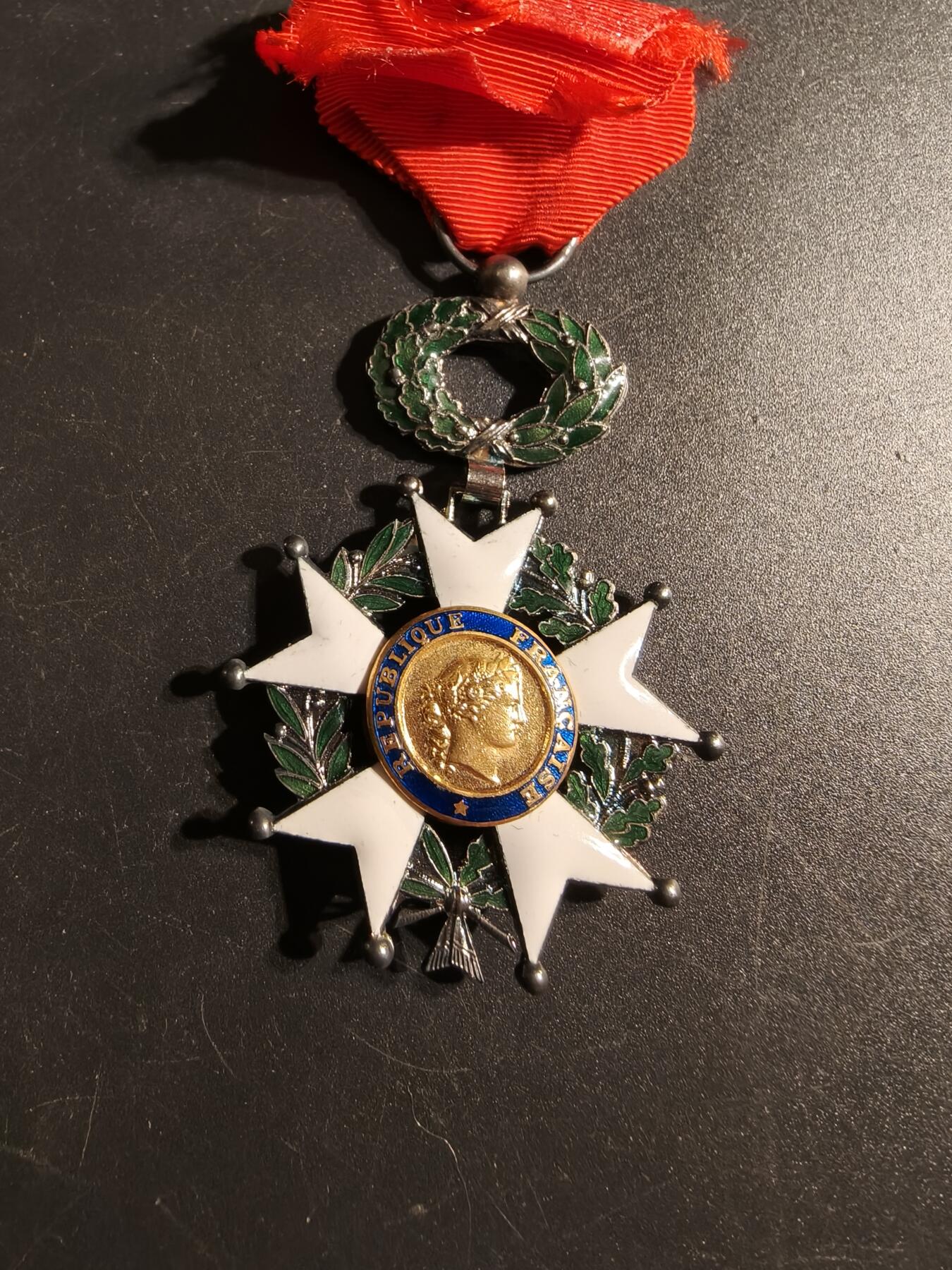 老王徽章第167期 法国骑士级荣誉军团勋章    五共时期    原盒