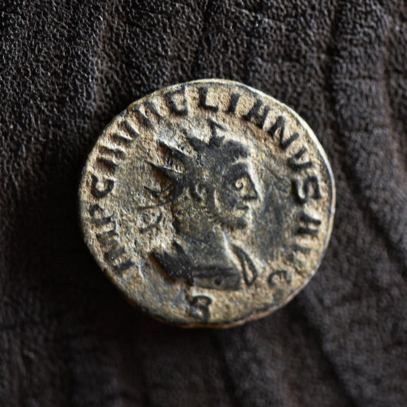 【良泉】【2025年最后一场】12月18日晚19.30点开拍！188组【直播场】西方古代钱币、丝路杂项、印章！ 公元271-272年【帕尔米拉帝国】瓦巴拉图斯，洗银币，3.16克