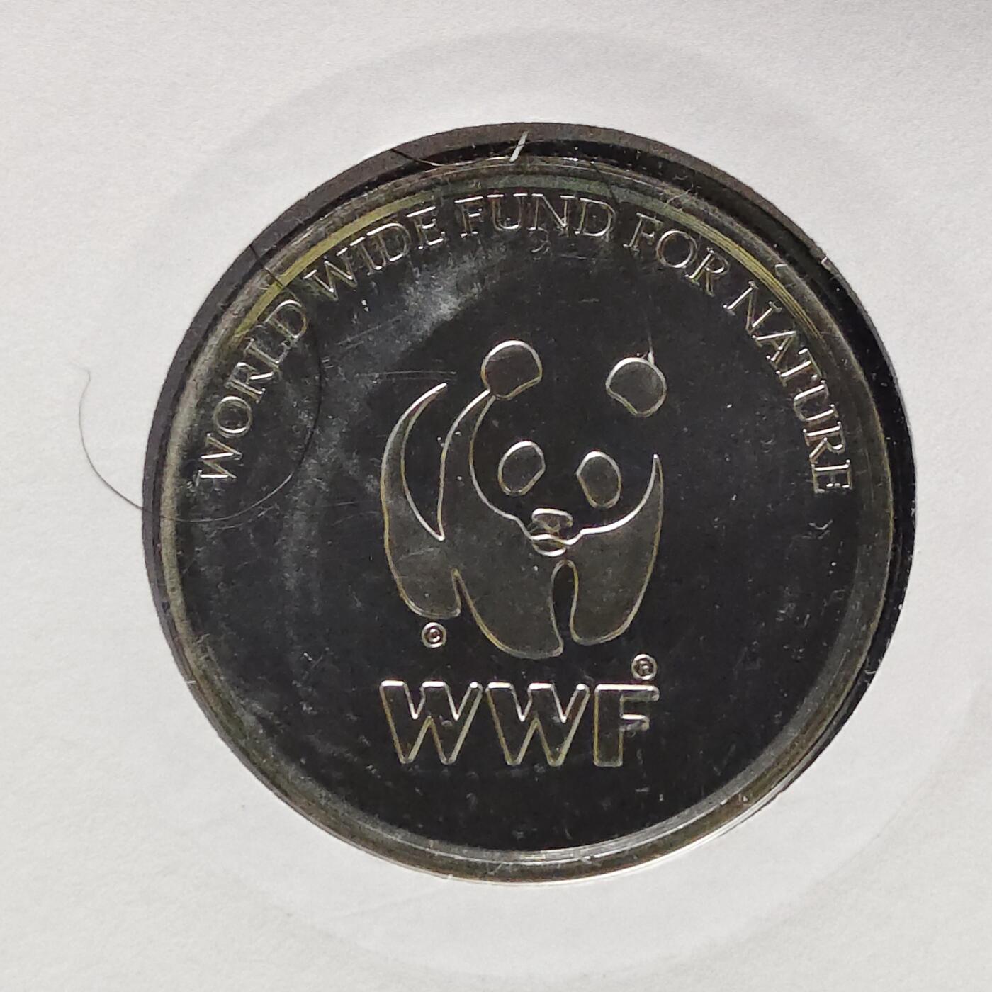 【全场包邮】纯粹捡漏拍482场（免费代拍第19场）-币封+套装+富兰克林（注意佣金） 【邮章封】WWF世界自然基金会黑冠鸨纪念邮章封