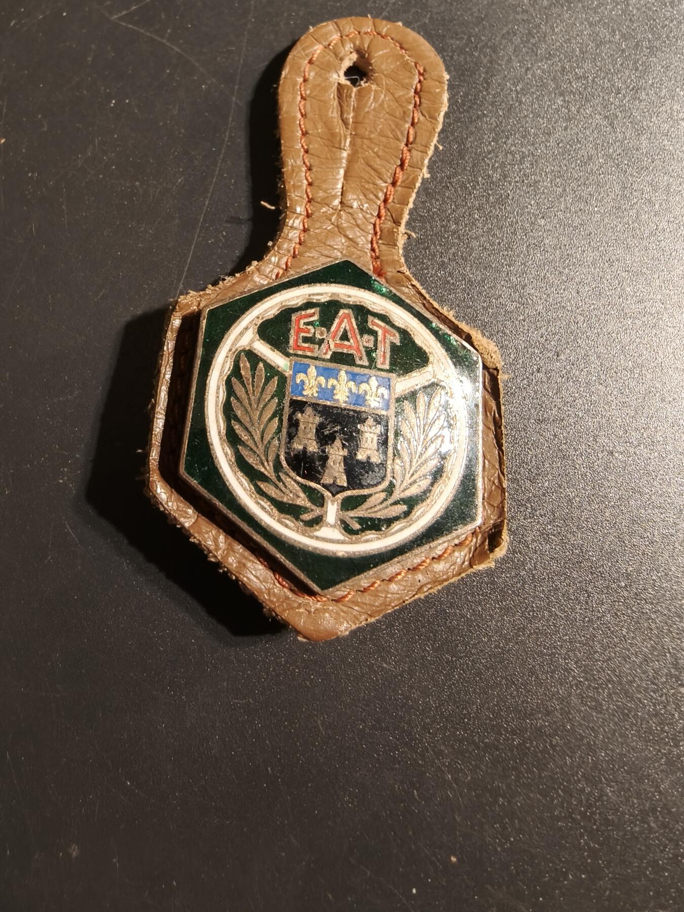 老王徽章第167期 法国通信兵专业学校证章