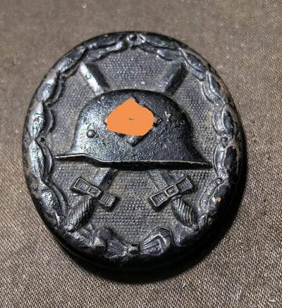 北京马甸外国币专卖第147期，外国币专场，陆续上拍，欢迎关注 - 德国二战战伤W字奖章，别针已坏如图