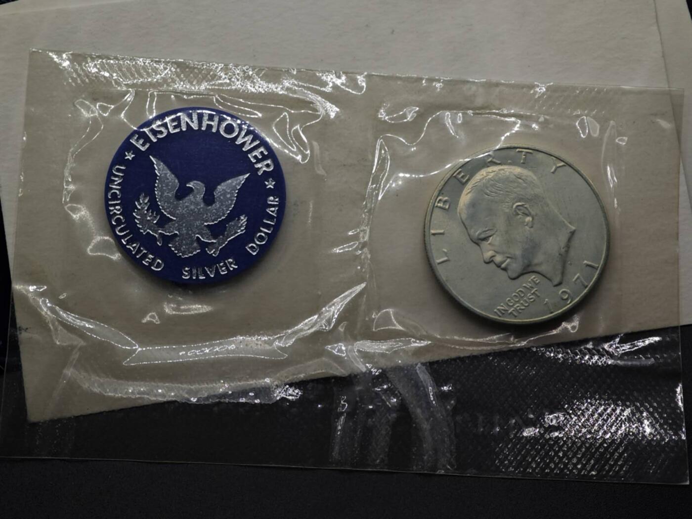 【淘币小摊】实时拍第八百一十五拍   银币套币场   满百包邮可预留二周 每周一统一发货   美国1971年1元银币24.6克400银 银价127