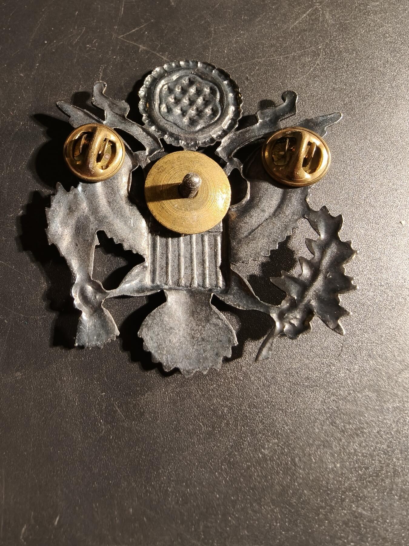 老王徽章第167期 美国空军军官大檐帽帽徽