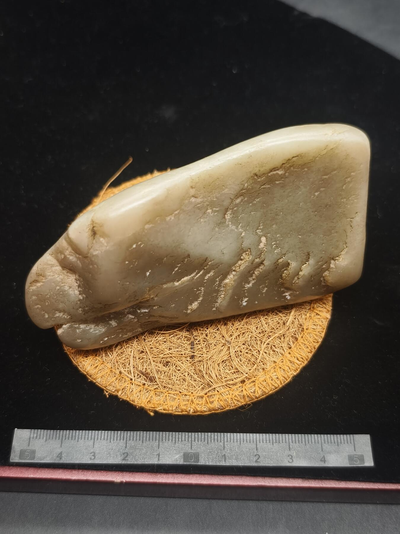 90期回流戒指饰品杂件纪念章丝路钱币专场 新疆天然和田玉籽料