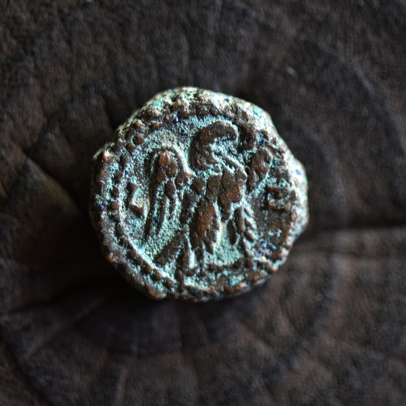 【良泉】【2025年最后一场】12月18日晚19.30点开拍！188组【直播场】西方古代钱币、丝路杂项、印章！ 公元281-282年【古罗马·行省】埃及，普罗布斯（ΠΡOBOC）神鹰，在位第7年（L-Z）四德拉克马，6.61克	