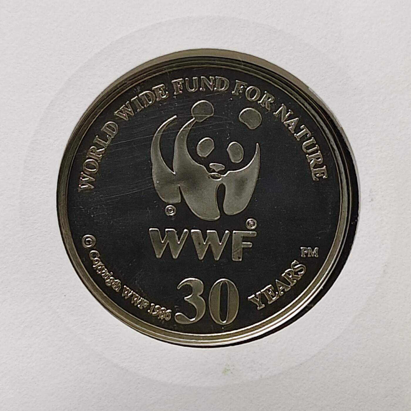 【全场包邮】纯粹捡漏拍482场（免费代拍第19场）-币封+套装+富兰克林（注意佣金） 【邮章封】WWF世界自然基金会1986年30周年‌抹香鲸纪念邮章封