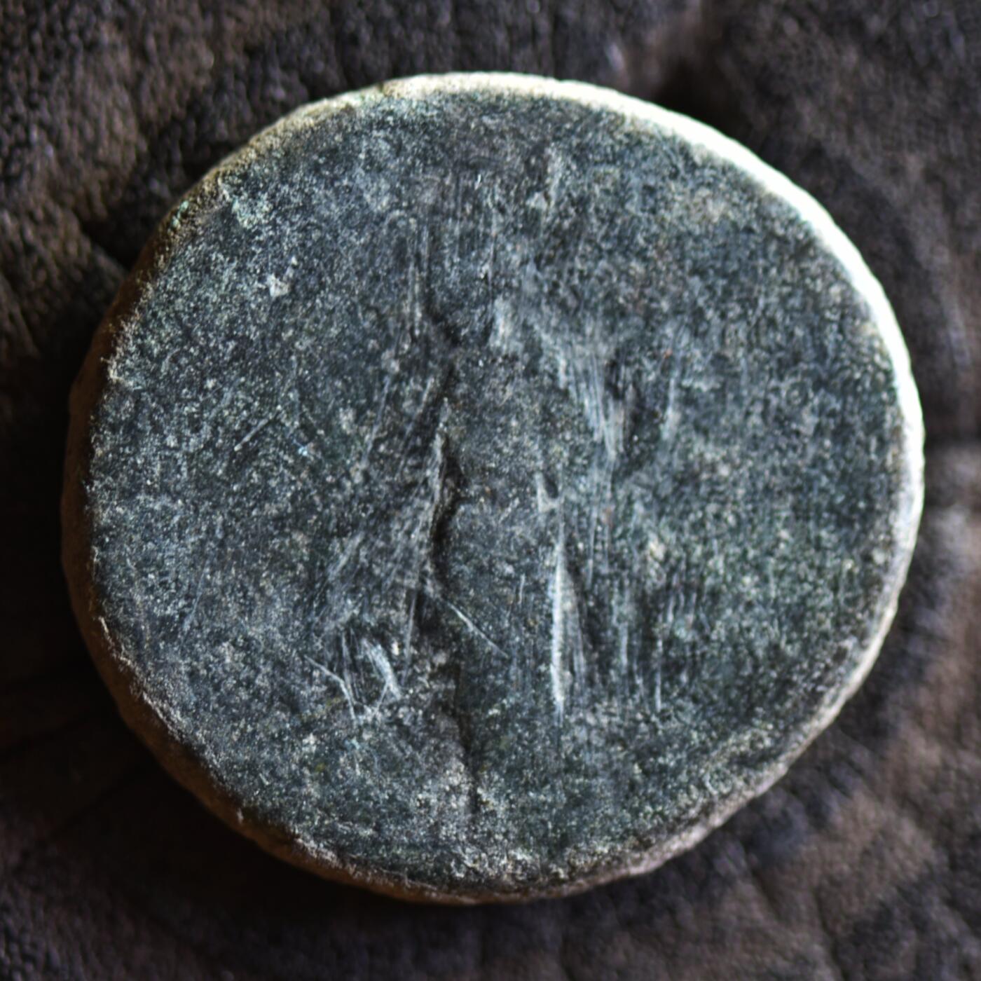 【良泉】【2025年最后一场】12月18日晚19.30点开拍！188组【直播场】西方古代钱币、丝路杂项、印章！ 9.88克，公元87年【古罗马】弗拉维王朝-图密善“幸运女神-福尔图娜”阿斯铜币