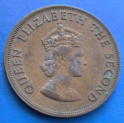 外国优质老铜币银币，周六九点倒数截拍，满百包邮，可寄存半年，喜欢朋友微信扫描二维码可直接参拍 - 泽西1957年1/12先令大铜币