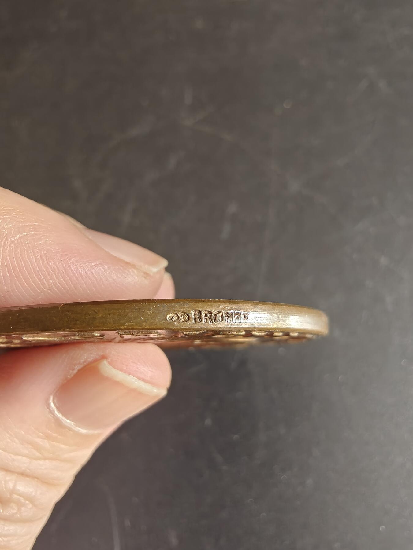 老王徽章第167期 法国1888年农业竞赛大铜章     墨丘利     直径50mm   重量57.3g