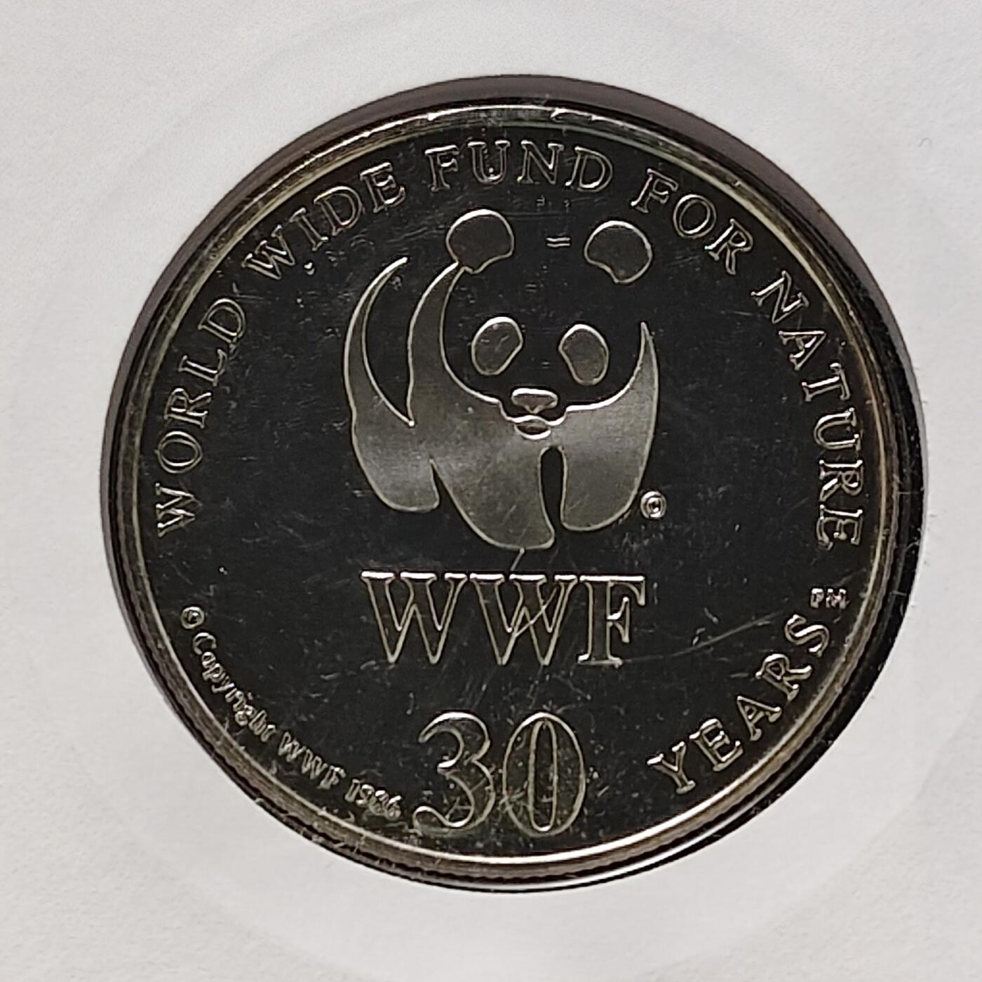 【全场包邮】纯粹捡漏拍482场（免费代拍第19场）-币封+套装+富兰克林（注意佣金） 【邮章封】WWF世界自然基金会1986年30周年‌蓝鲸纪念邮章封