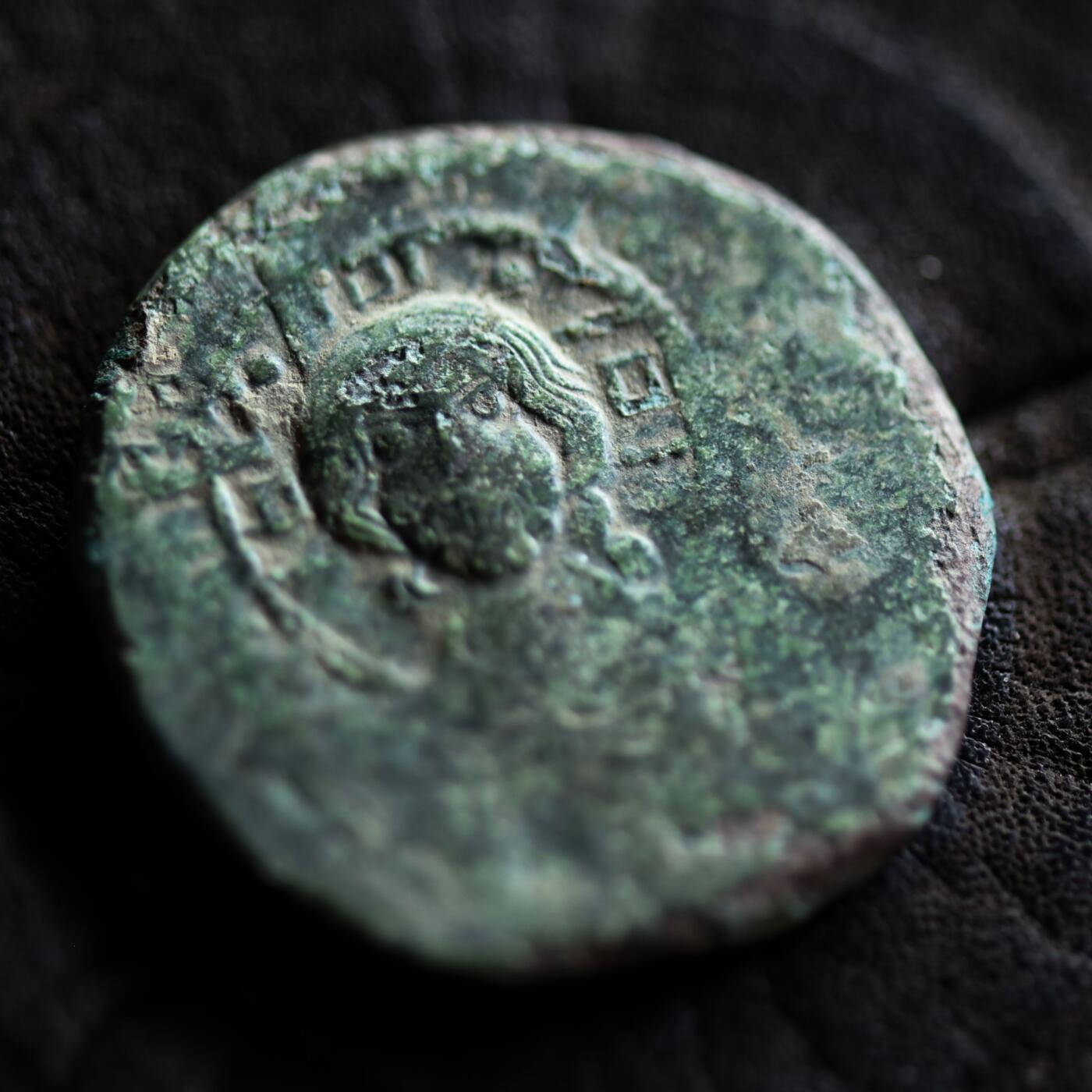 【良泉】【2025年最后一场】12月18日晚19.30点开拍！188组【直播场】西方古代钱币、丝路杂项、印章！ 10.92克，公元1028-1034年【拜占庭】罗曼努斯三世，B类无名富力大铜币