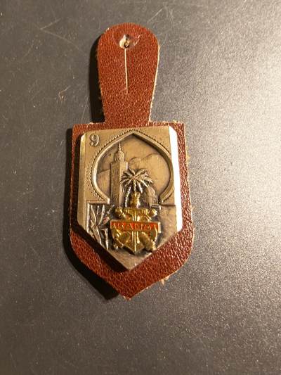 老王徽章第167期 - 法国摩洛哥殖民地炮兵团（也叫第9海外殖民地炮兵团）证章