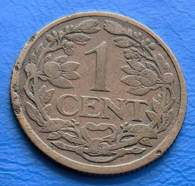 外国优质老铜币银币，周六九点倒数截拍，满百包邮，可寄存半年，喜欢朋友微信扫描二维码可直接参拍 - 荷兰1916年壹分