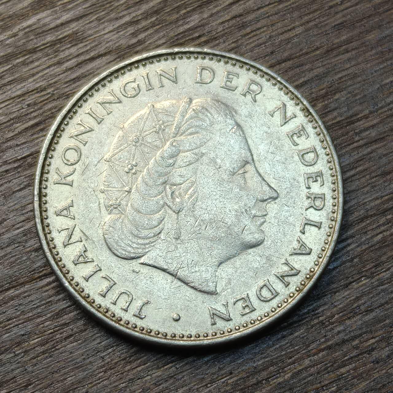 【铜匠收藏】★第134场★散币场，无佣金，30包邮。不满30元，支付5元运费。《接受代拍 代送NGC评级》 1970年 荷兰 2.5盾 朱莉安娜女皇