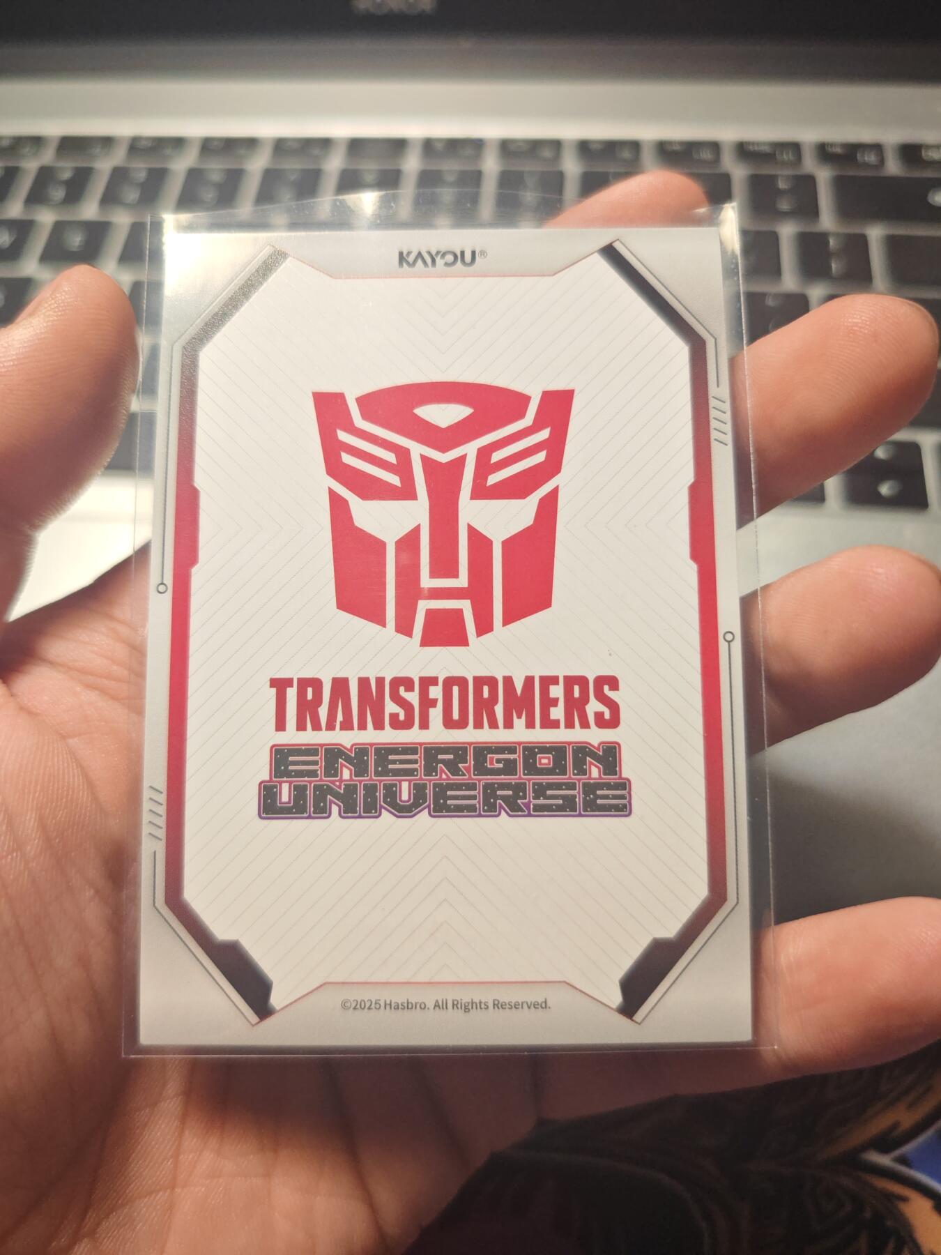 卡牌实验室开始第五次实验 【线下独占OR】卡游变形金刚OR-001