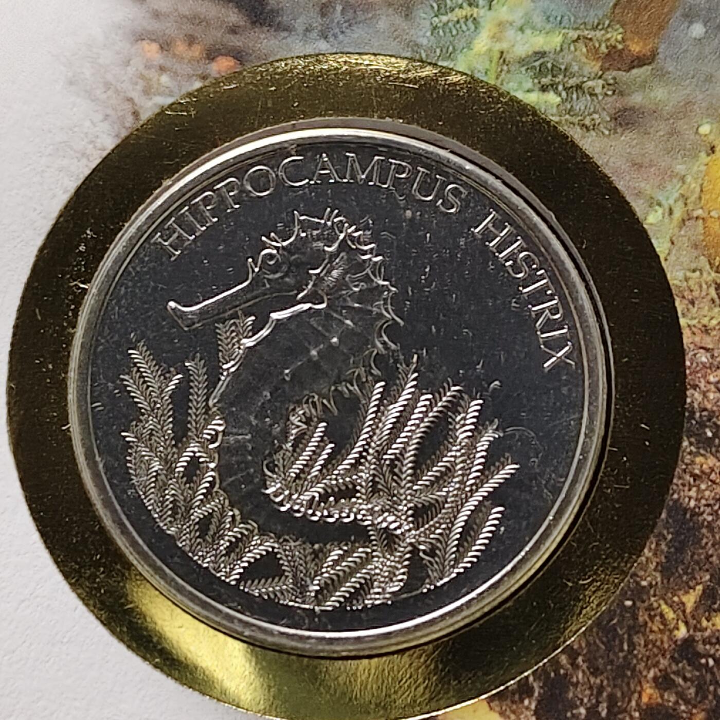 【全场包邮】纯粹捡漏拍482场（免费代拍第19场）-币封+套装+富兰克林（注意佣金） 【邮章封】WWF世界自然基金会1986年30周年纪念易危刺海马邮章封