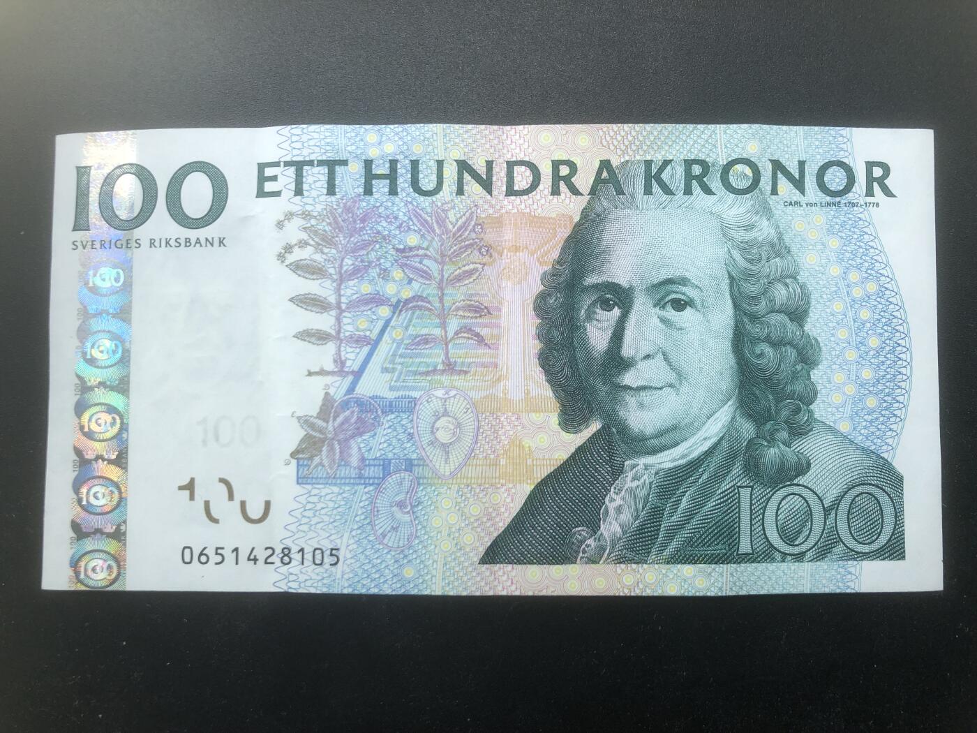 67 EPQ 1979年 新加坡鸟版20元，各版本稀有瑞典1000克朗，持续更新ing 瑞典 2006-2014 100瑞典克朗 XF品相