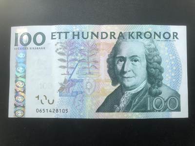 67 EPQ 1979年 新加坡鸟版20元，各版本稀有瑞典1000克朗，持续更新ing - 瑞典 2006-2014 100瑞典克朗 XF品相