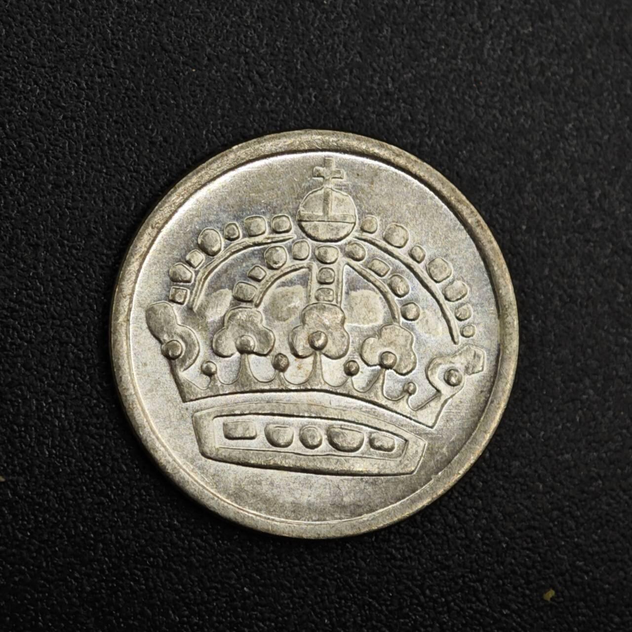 【淘币小摊】实时拍第八百一十四拍   散币场   满百包邮可预留二周 每周一统一发货   瑞典1956年10欧尔银币