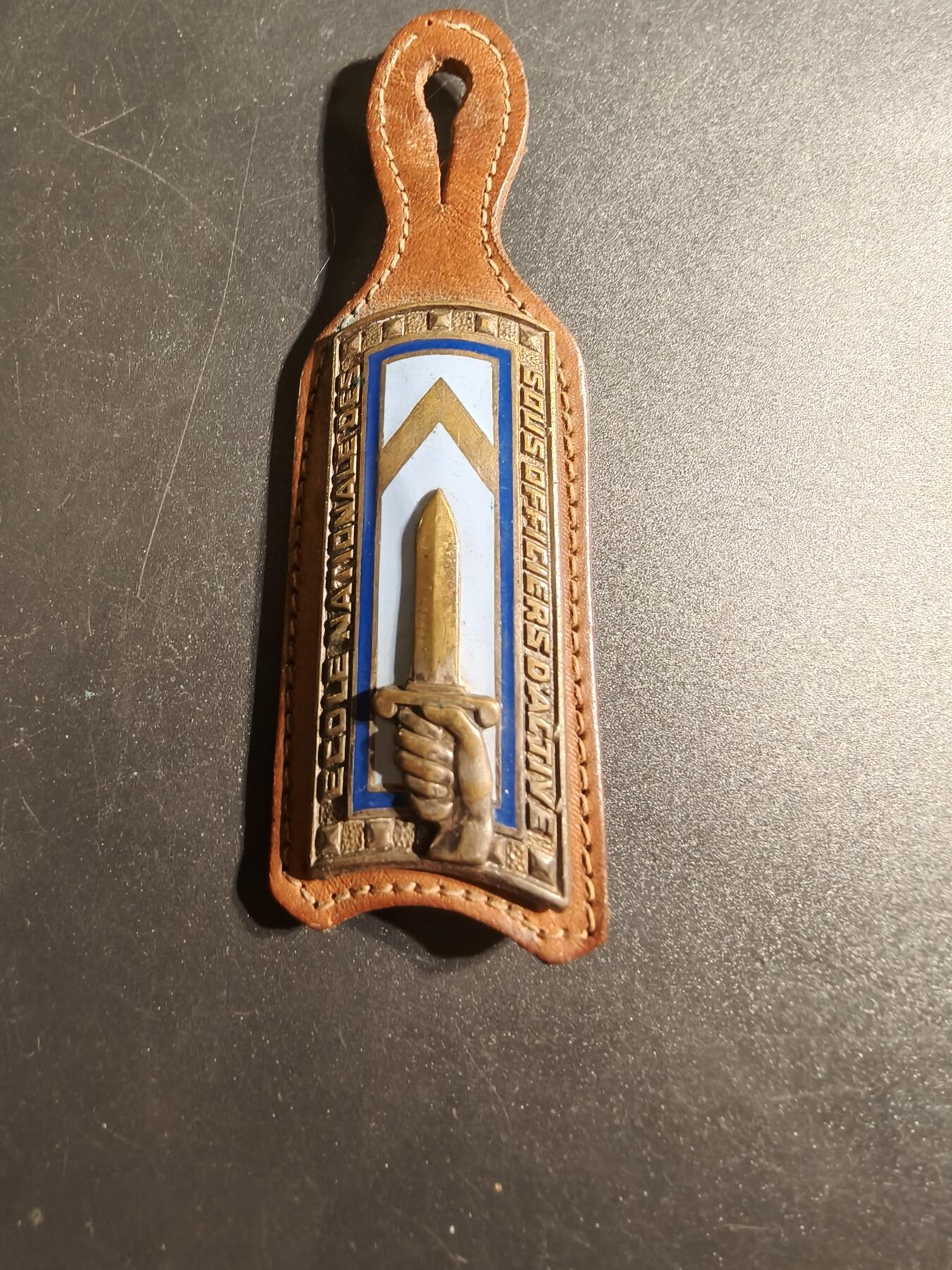 老王徽章第167期 法国现役士官学校证章