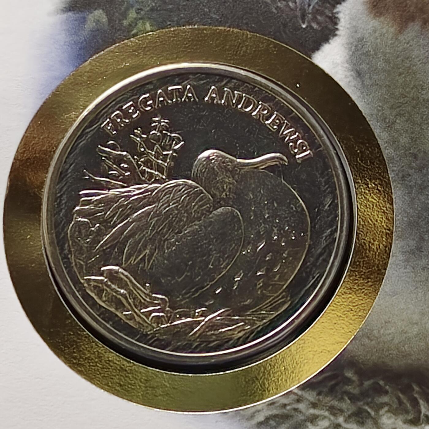 【全场包邮】纯粹捡漏拍482场（免费代拍第19场）-币封+套装+富兰克林（注意佣金） 【邮章封】WWF世界自然基金会1986年30周年‌极危白腹军舰鸟纪念邮章封