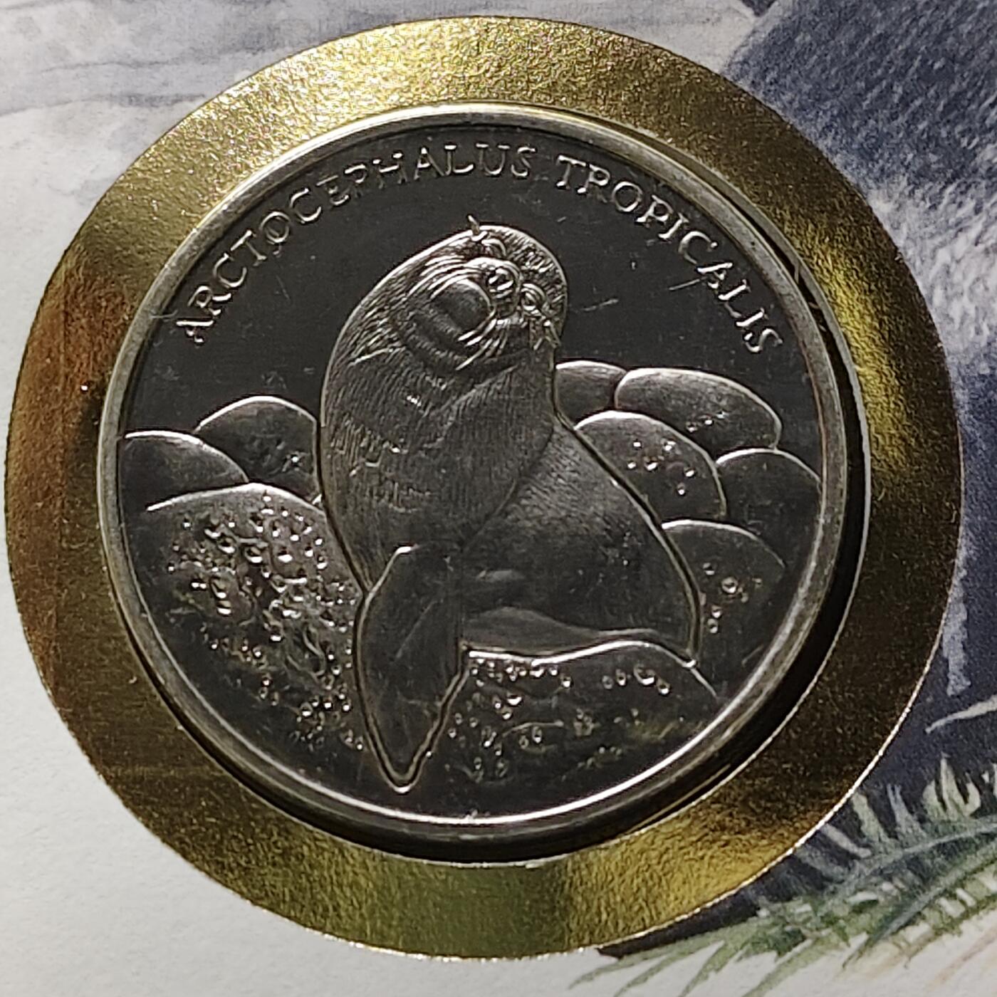 【全场包邮】纯粹捡漏拍482场（免费代拍第19场）-币封+套装+富兰克林（注意佣金） 【邮章封】WWF世界自然基金会1986年30周年‌安岛海狗纪念邮章封