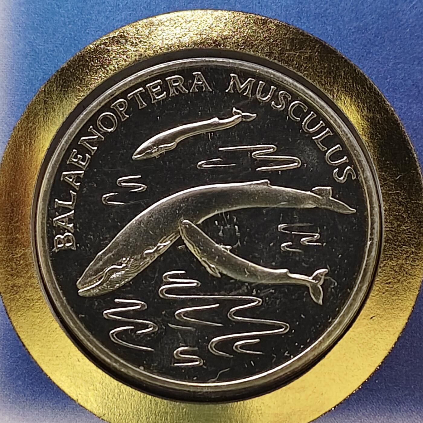 【全场包邮】纯粹捡漏拍482场（免费代拍第19场）-币封+套装+富兰克林（注意佣金） 【邮章封】WWF世界自然基金会1986年30周年‌蓝鲸纪念邮章封