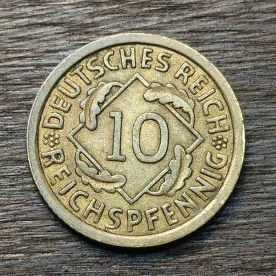 【铜匠收藏】★第134场★散币场，无佣金，30包邮。不满30元，支付5元运费。《接受代拍 代送NGC评级》 - 德国魏玛共和国 1936年 10芬尼 A厂 铜币