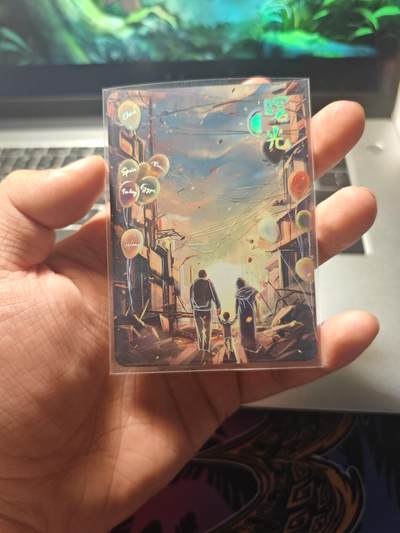 卡牌实验室开始第五次实验 - 【曙光】趣卡社巴勒斯坦纪念卡