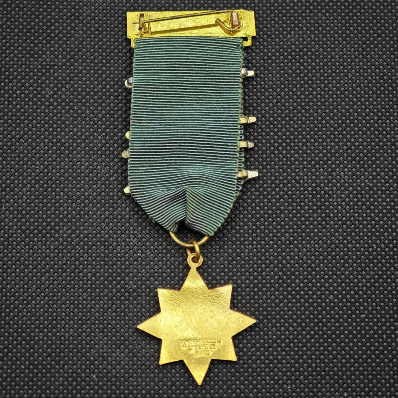 【淘币小摊】限时拍第八百一十六拍  纪念章场  满百包邮可预留两周  周一统一发货   英国1960-1964年安全驾驶竞赛奖章直径32mm