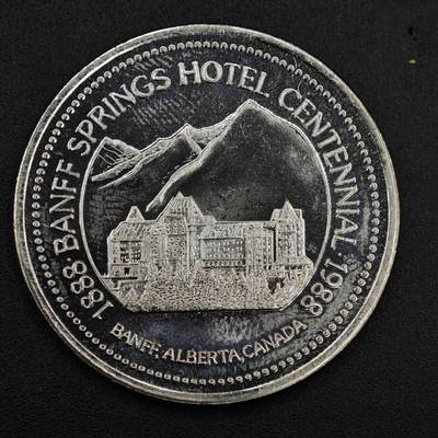 【淘币小摊】实时拍第八百一十四拍   散币场   满百包邮可预留二周 每周一统一发货   - 加拿大1988年一元旅游代币