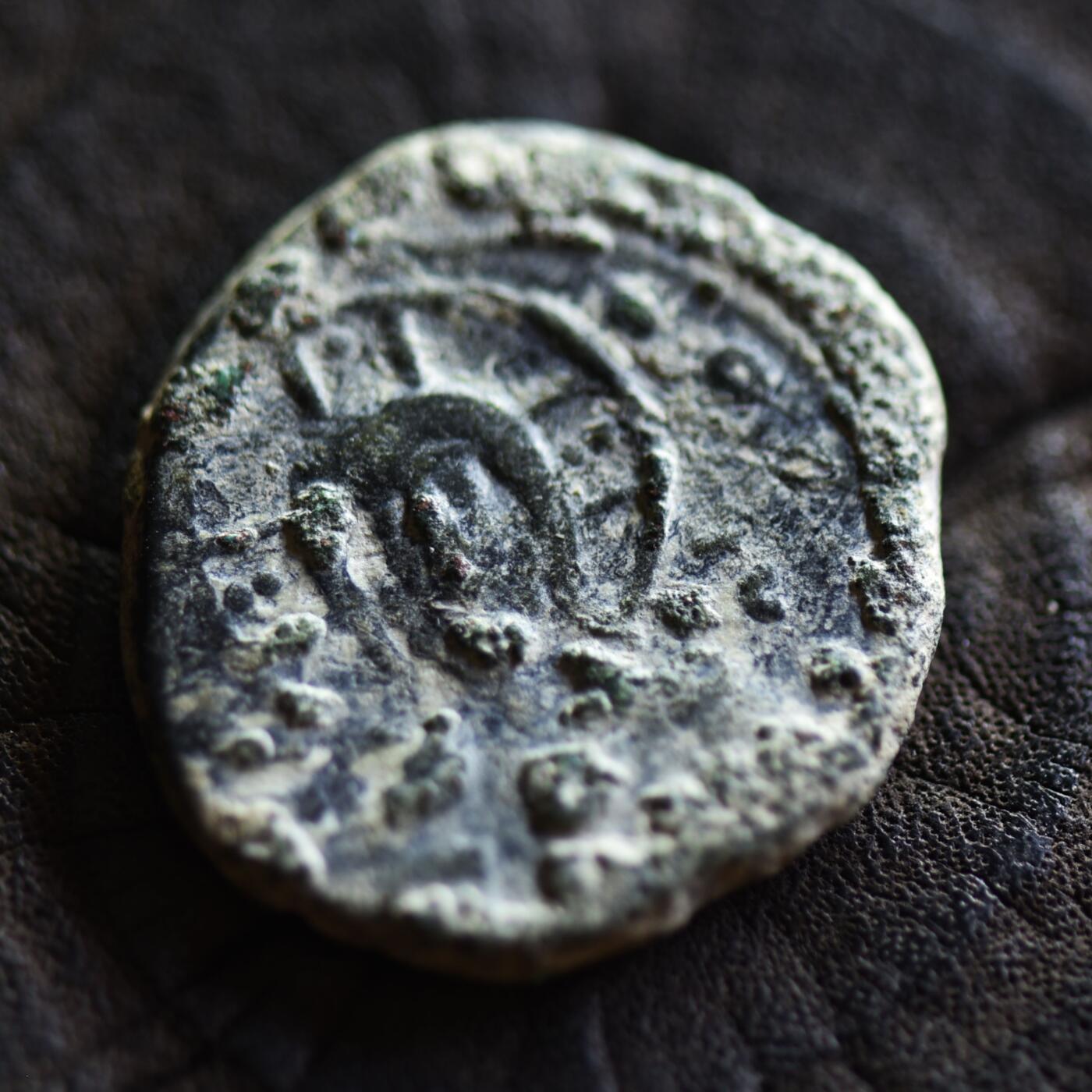 【良泉】【2025年最后一场】12月18日晚19.30点开拍！188组【直播场】西方古代钱币、丝路杂项、印章！ 公元969-976年【拜占庭】约翰一世，A类无名富力，铜币，7.06克