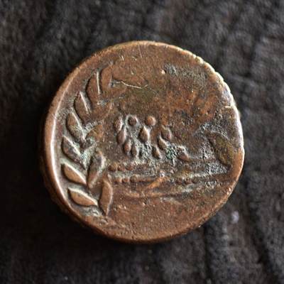 【良泉】【2025年最后一场】12月18日晚19.30点开拍！188组【直播场】西方古代钱币、丝路杂项、印章！ - 11.58克，公元1858年（回历1274年）【伊朗】卡扎尔王朝，纳赛尔丁·沙·卡扎尔，狮子太阳，法鲁斯大铜币