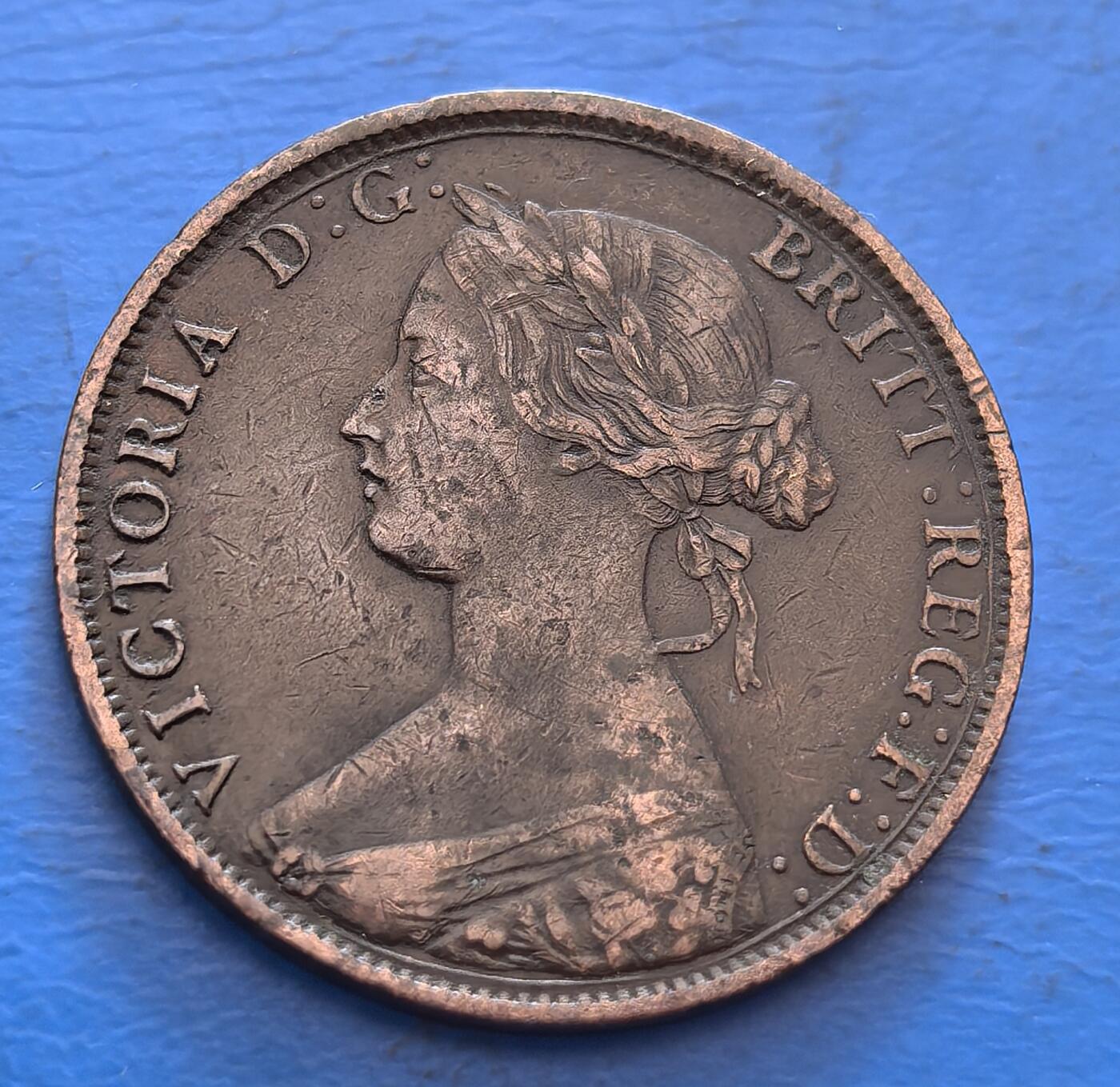 外国优质老铜币银币，周六九点倒数截拍，满百包邮，可寄存半年，喜欢朋友微信扫描二维码可直接参拍 极美品加拿大1864年壹分