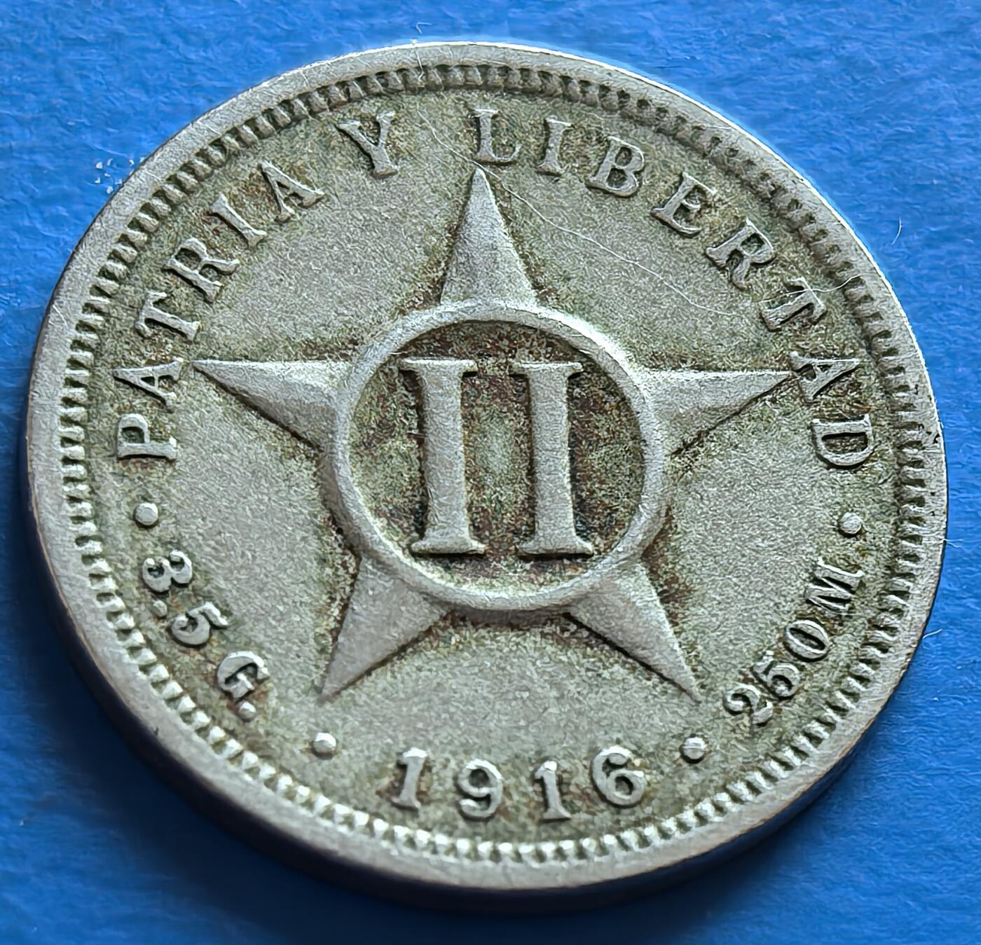 外国优质老铜币银币，周六九点倒数截拍，满百包邮，可寄存半年，喜欢朋友微信扫描二维码可直接参拍 古巴1916年2分