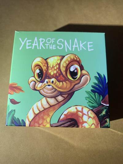 【礼羽收藏】🌏世界钱币拍卖第117期 - 澳大利亚图瓦卢2025年生肖蛇年蛇宝宝彩色精制纪念银币