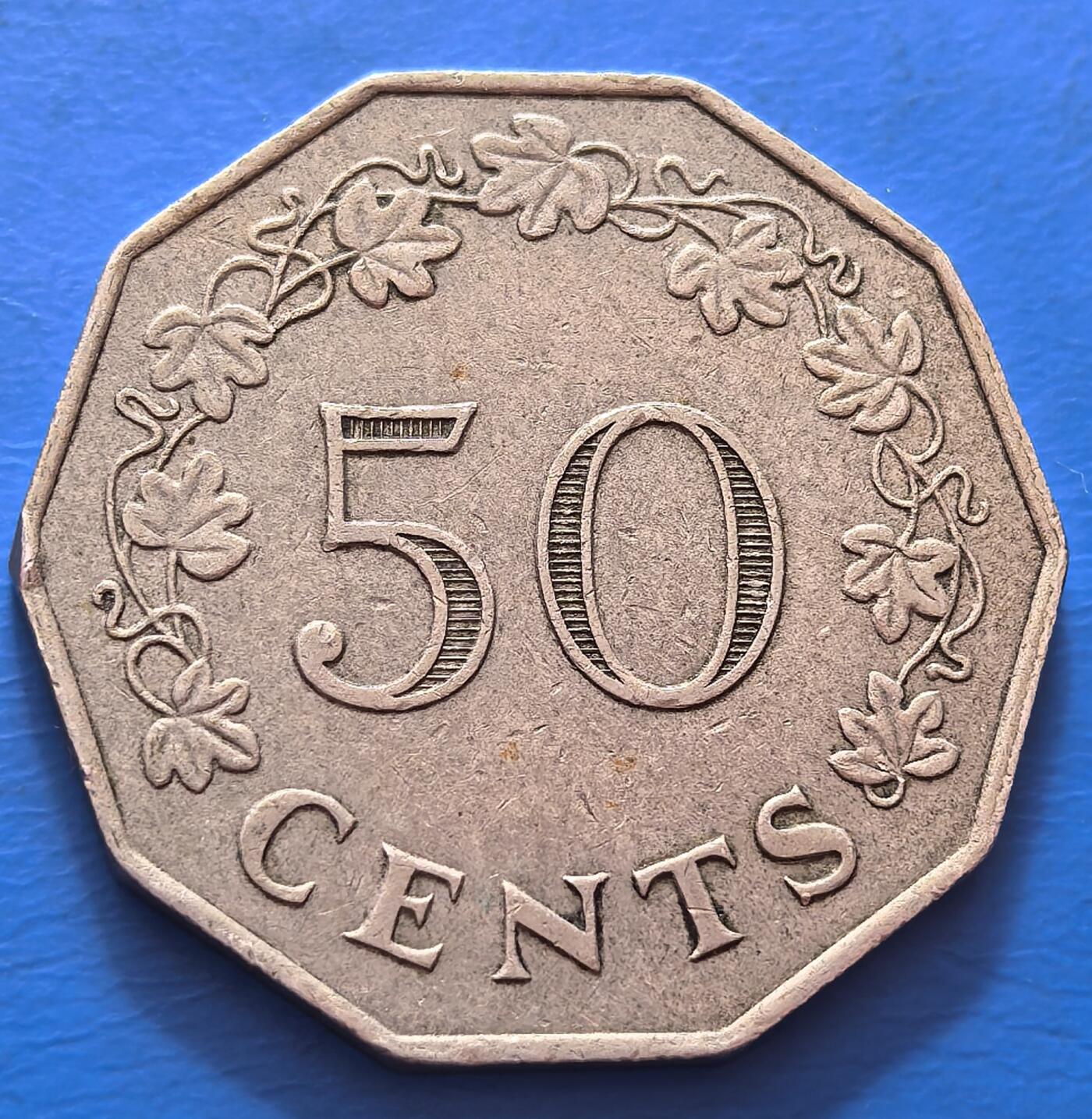 外国优质老铜币银币，周六九点倒数截拍，满百包邮，可寄存半年，喜欢朋友微信扫描二维码可直接参拍 马耳他50分大镍币