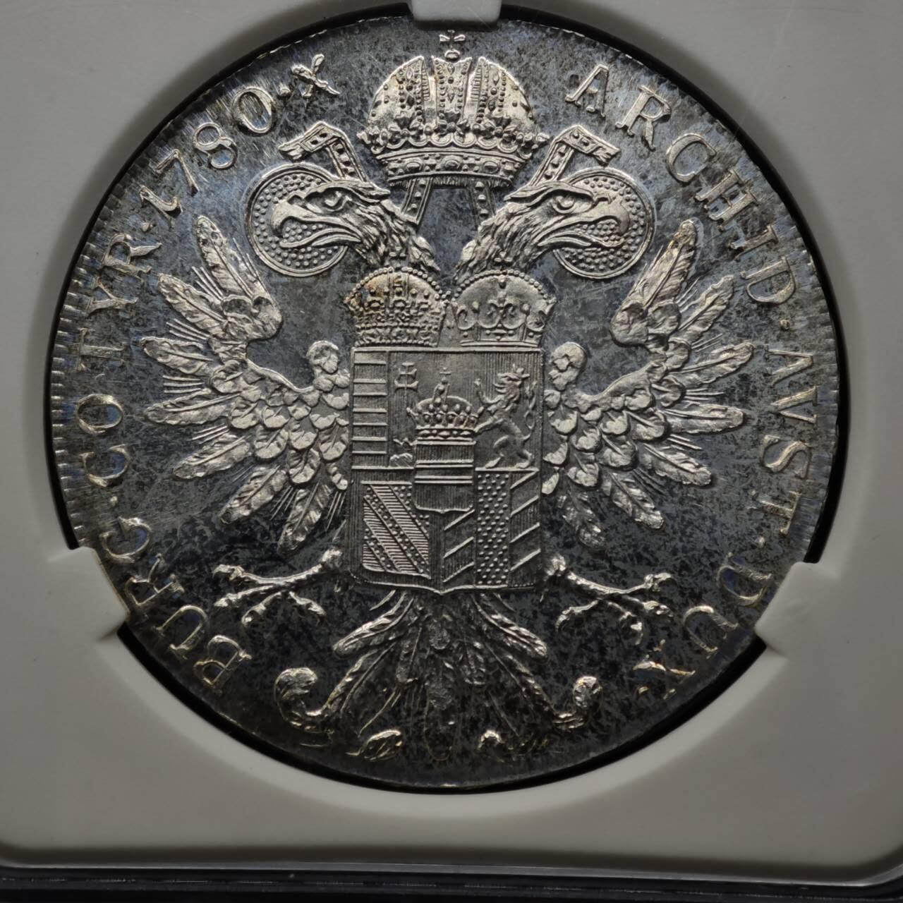 【淘币小摊】实时拍第八百一十五拍   银币套币场   满百包邮可预留二周 每周一统一发货   奥地利大奶妈银币重28.3克833银银价304