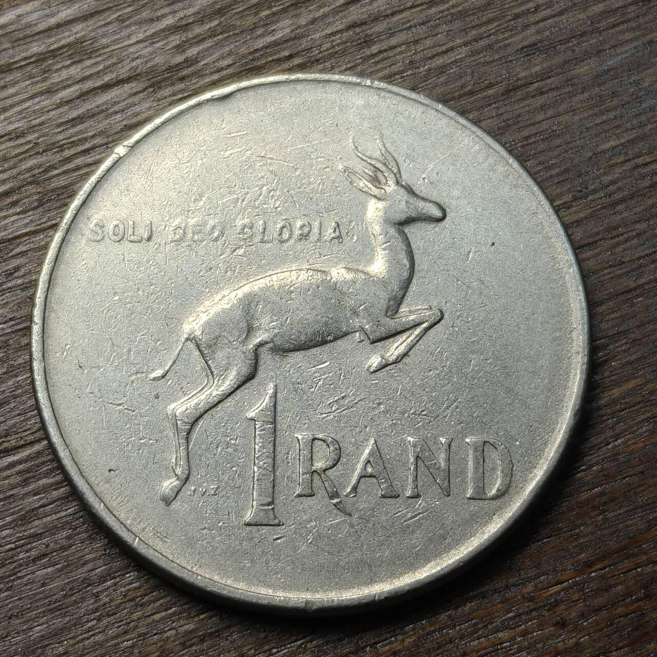 【铜匠收藏】★第134场★散币场，无佣金，30包邮。不满30元，支付5元运费。《接受代拍 代送NGC评级》 南非 1兰特 1977年 羚羊