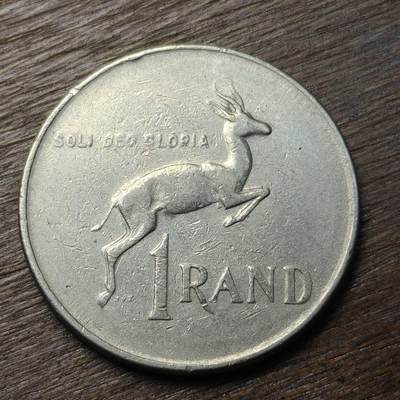 【铜匠收藏】★第134场★散币场，无佣金，30包邮。不满30元，支付5元运费。《接受代拍 代送NGC评级》 - 南非 1兰特 1977年 羚羊