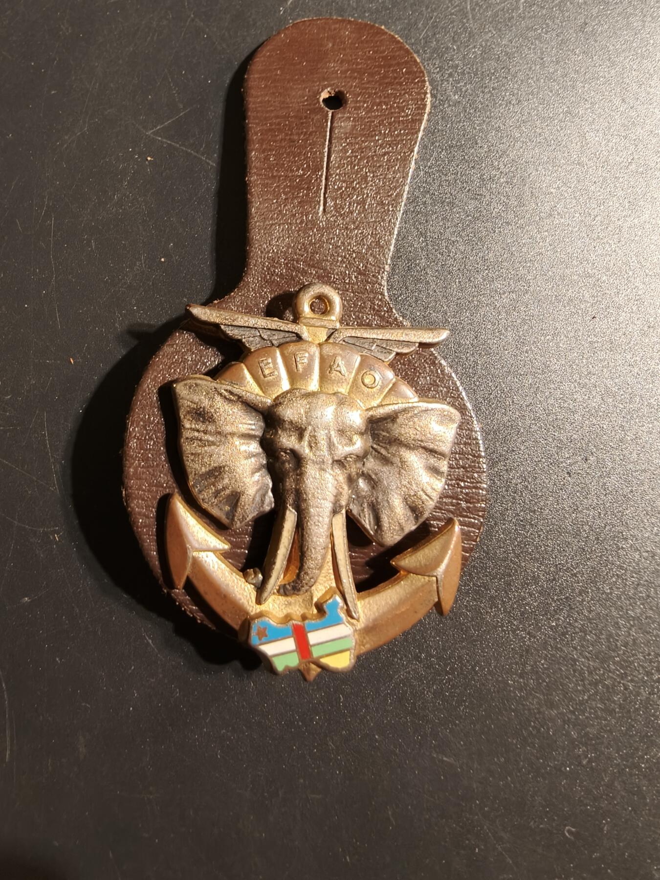 老王徽章第167期 法国塞拉利昂军事援助行动证章